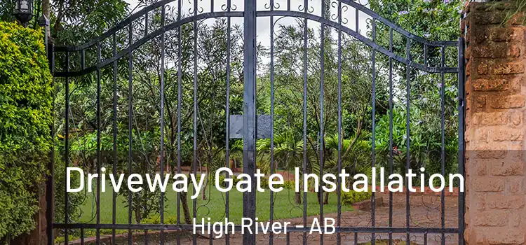  Driveway Gate Installation High River - AB