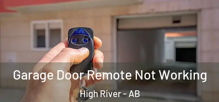  Garage Door Remote Not Working High River - AB